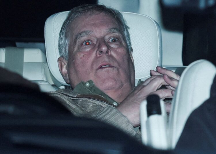 Searches concluded at Andrew’s former residence – as MPs back release of files relating to his trade envoy appointment | UK News