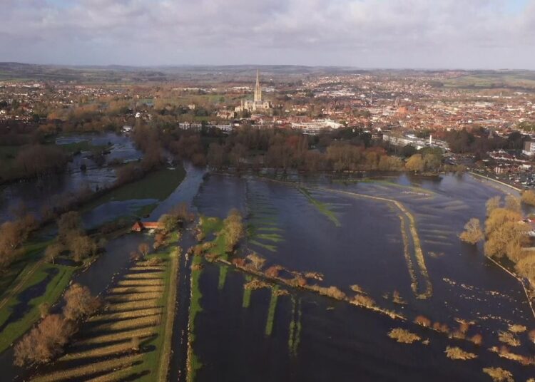 UK at risk of more flooding ‘for months to come’ after record-breaking January | UK News