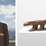 Rene Magritte's painting L'ami intime (1958) and Claude Lalanne's sculpture Pain Pieds (1971) are two of the works featured in the new show at Di Donna Galleries opening on October 8 in collaboration with the London-based gallery Ben Brown Fine Arts.