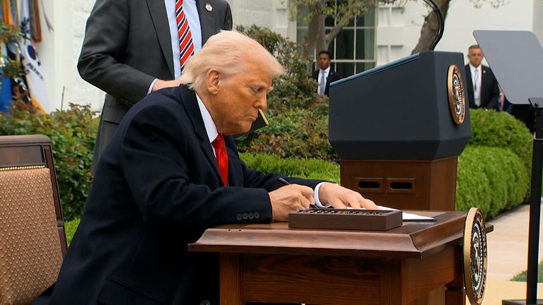 Economics and data editor Ed Conway explains what the impact of Trump’s tariffs could be.

