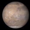 Mars, from composite of photos from three cameras obtained on May 12, 2003.