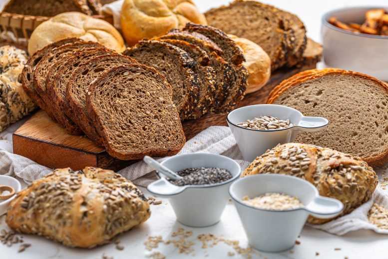 Assortment of Nutritious Bread and Rolls