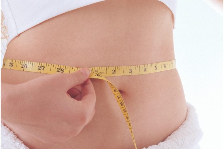 Weight Loss Measuring Tape Concept