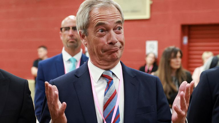 Nigel Farage. Pic: Reuters