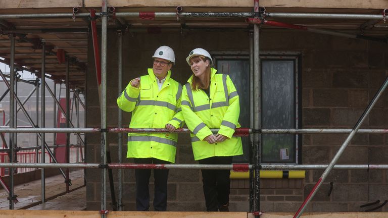 Sir Keir Starmer and Angela Rayner have been at the top of Labour since 2020. Pic: PA