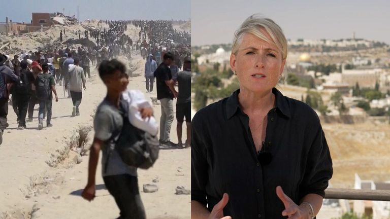 Sky's Diana Magnay explains what Israel's current occupation of Gaza looks like and how this has developed over time - as well as what a 'full occupation' could look like.