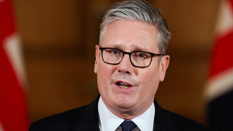Keir Starmer.
Pic Reuters