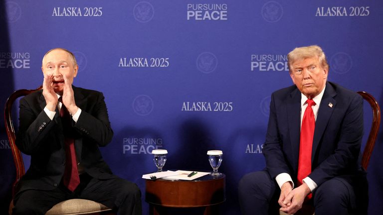 During the post-meeting news conference. Pic: Reuters