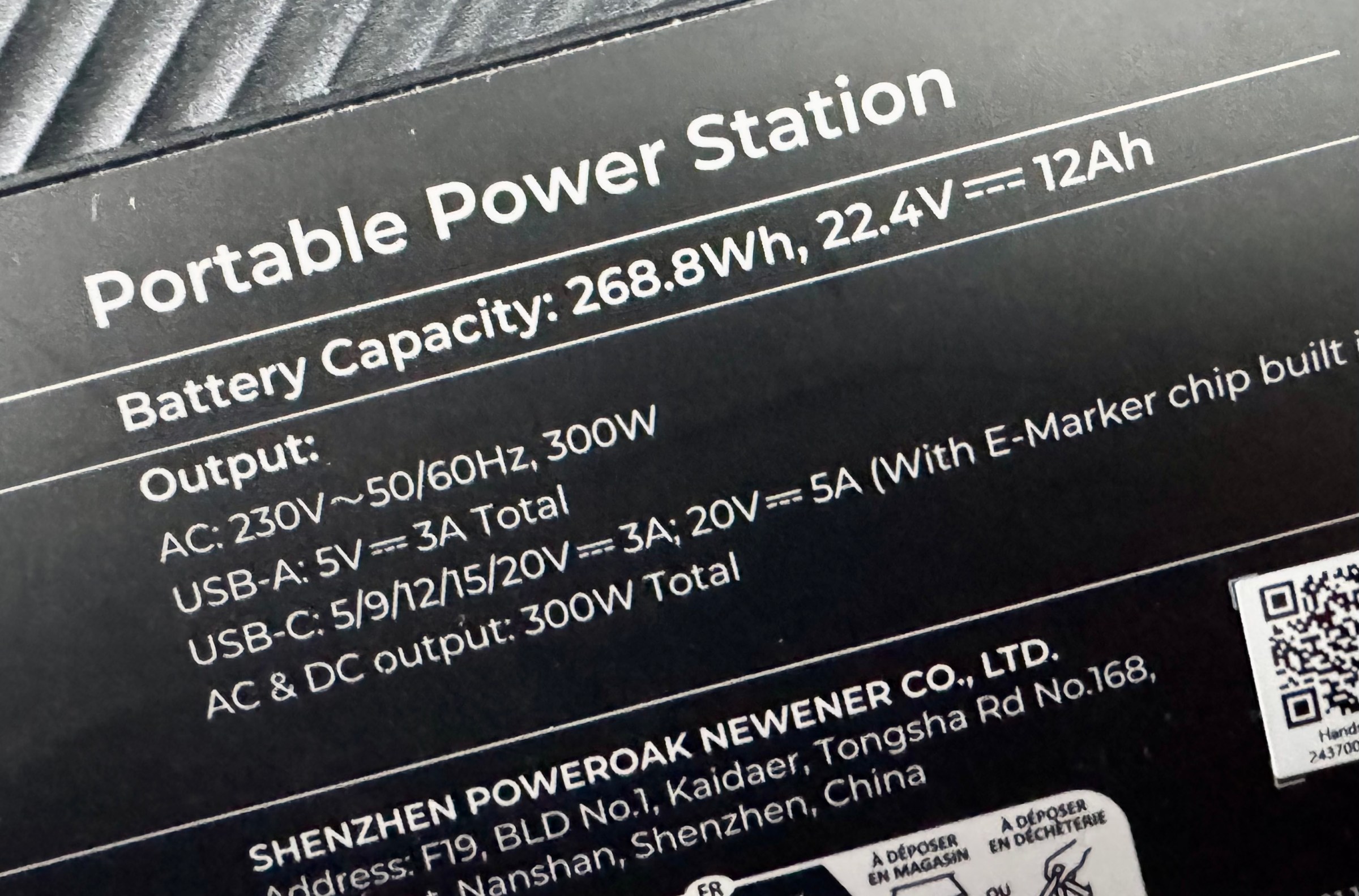 This small portable power station has 268.8Wh of battery capacity to briefly power some home appliances (up to 300W) in a pinch, but it’s better suited to keeping your USB-C gadgets charged.