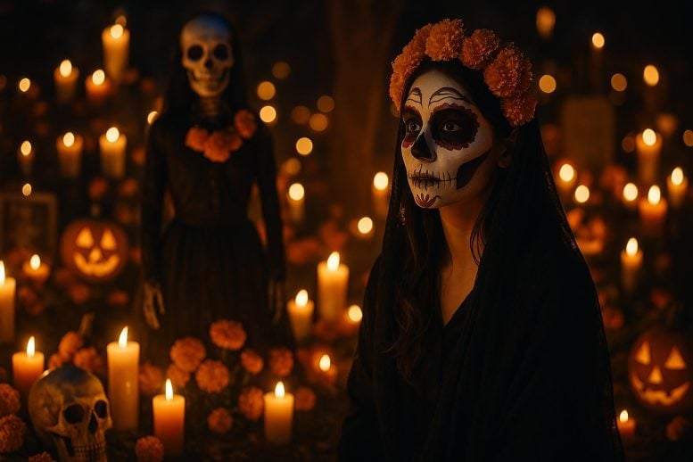 Dark Rituals Day of the Dead Art Concept