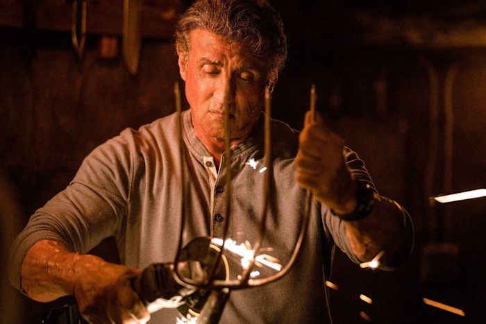 Sylvester Stallone in “Rambo: Last Blood”, from 2019