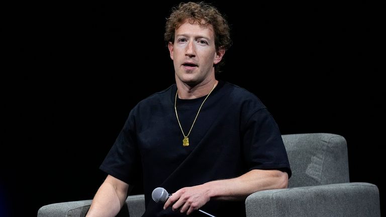 Meta chief and Facebook founder Mark E Zuckerberg. File pic: AP